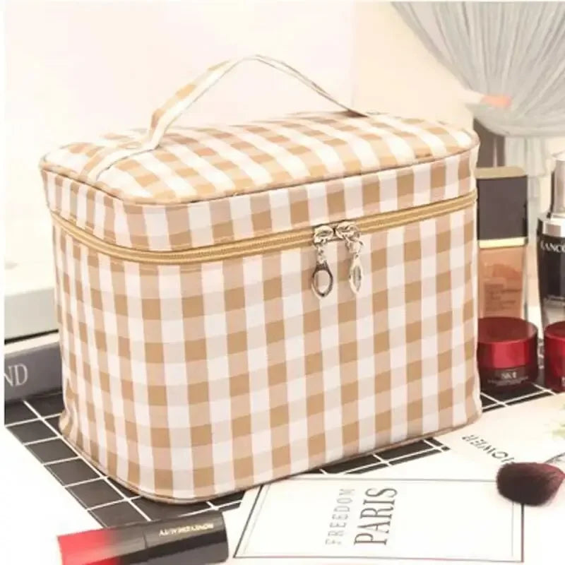 Trousse de Maquillage Grande Capacité — Organisateur Voyage & Maison