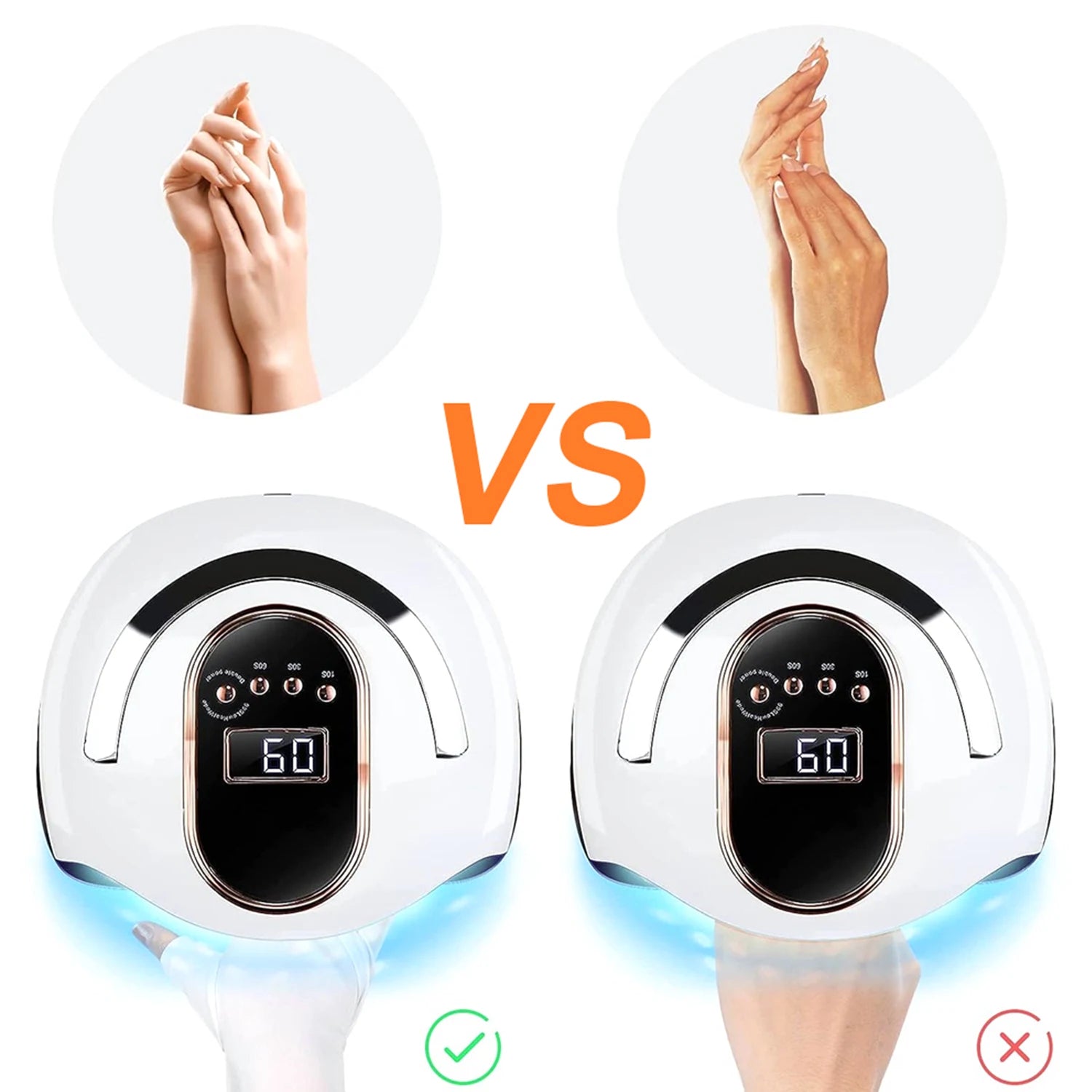 Gants anti-UV professionnels – Protection pour manucure, extensibles, sans doigts, pour usage à domicile et en extérieur