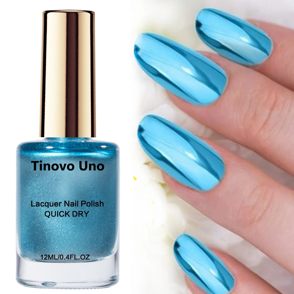 Vernis à Ongles Métallique Or Rose — Séchage Rapide & Effet Miroir