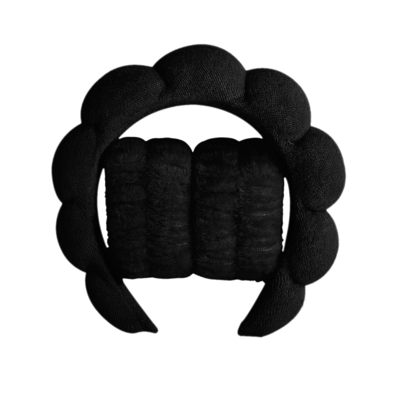 Bandeaux & Chouchous Microfibre pour Soin du Visage — Lot de 1/3