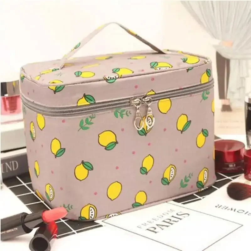 Trousse de Maquillage Grande Capacité — Organisateur Voyage & Maison