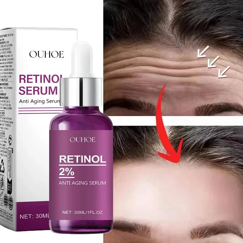 Sérum Visage Rétinol — Anti-Rides & Lissant Puissant
