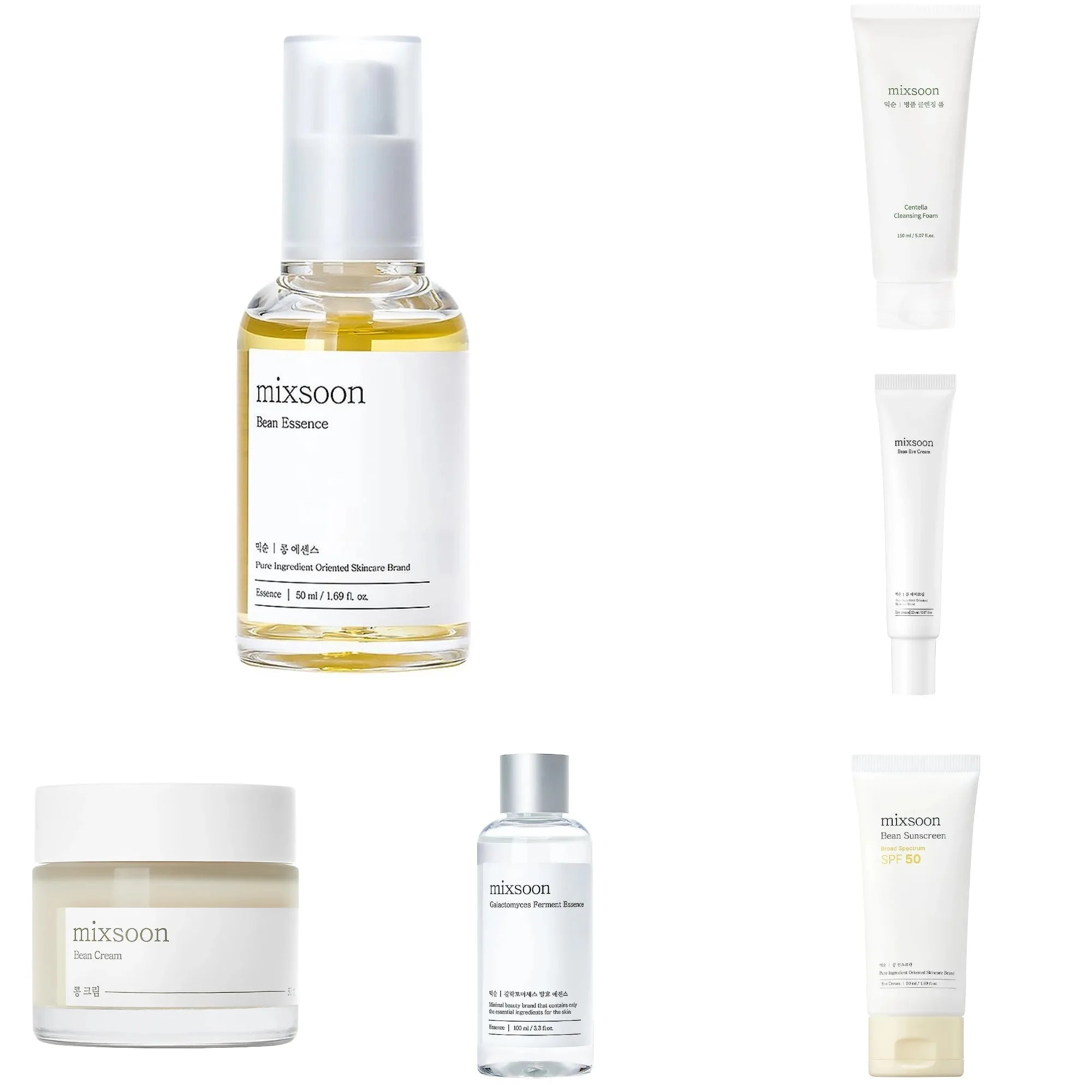 Mixsoon — Routine K-Beauty Crème Bean & Protection SPF50