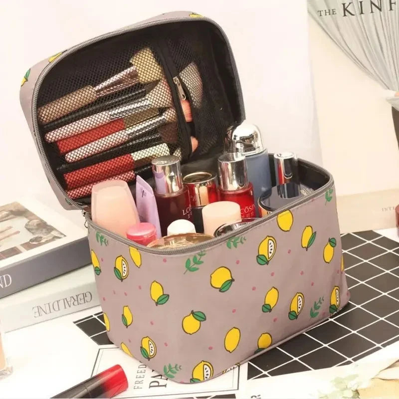 Trousse de Maquillage Grande Capacité — Organisateur Voyage & Maison