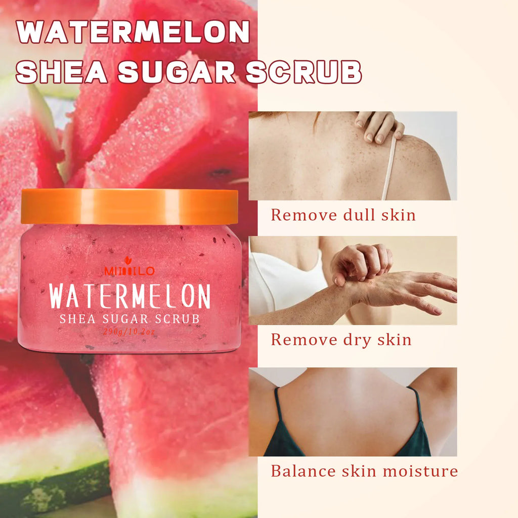 Gommage au Sucre & Karité — Soin Exfoliant Luxueux pour le Corps