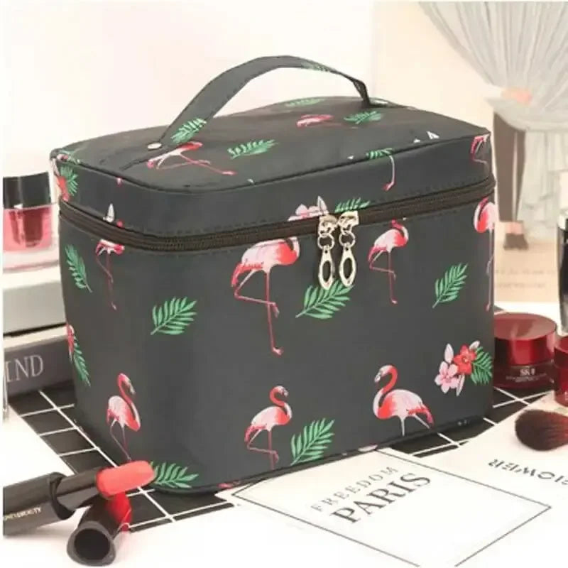 Trousse de Maquillage Grande Capacité — Organisateur Voyage & Maison
