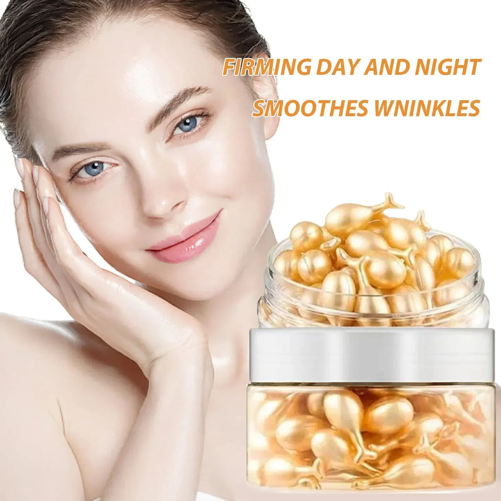 Capsules Sérum Collagène Visage 50 pcs — Anti-Âge & Éclat