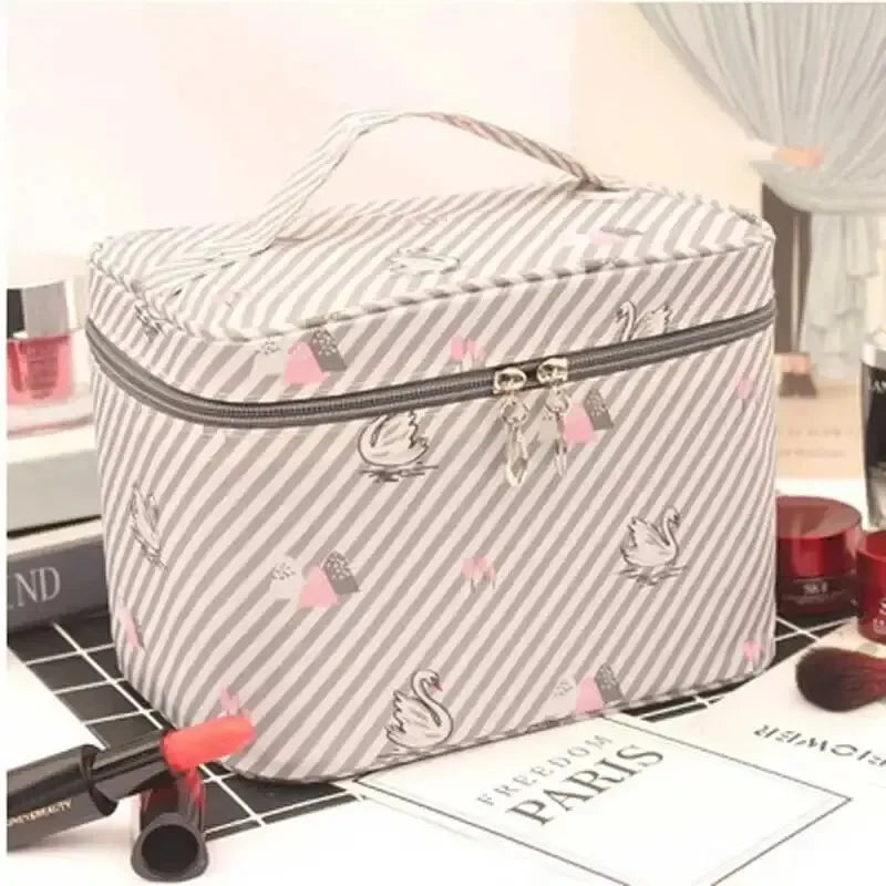 Trousse de Maquillage Grande Capacité — Organisateur Voyage & Maison