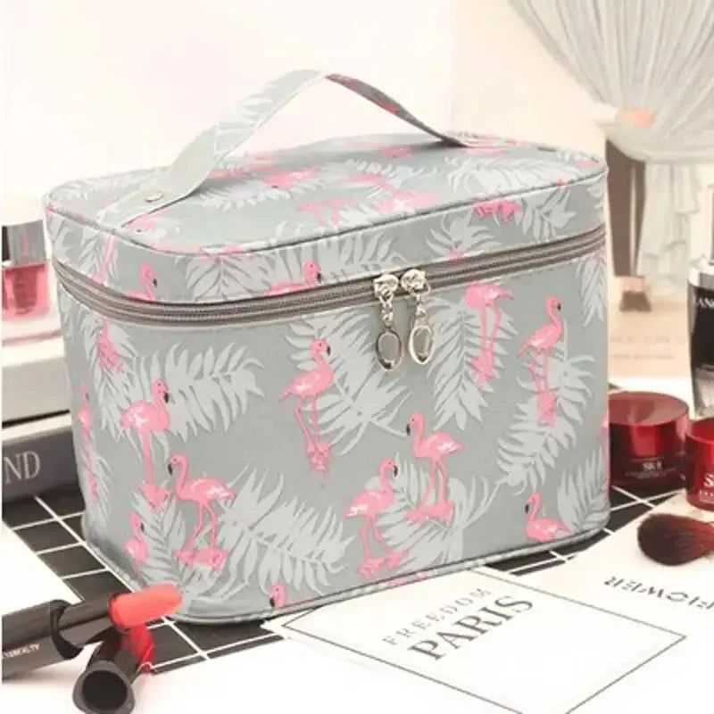 Trousse de Maquillage Grande Capacité — Organisateur Voyage & Maison
