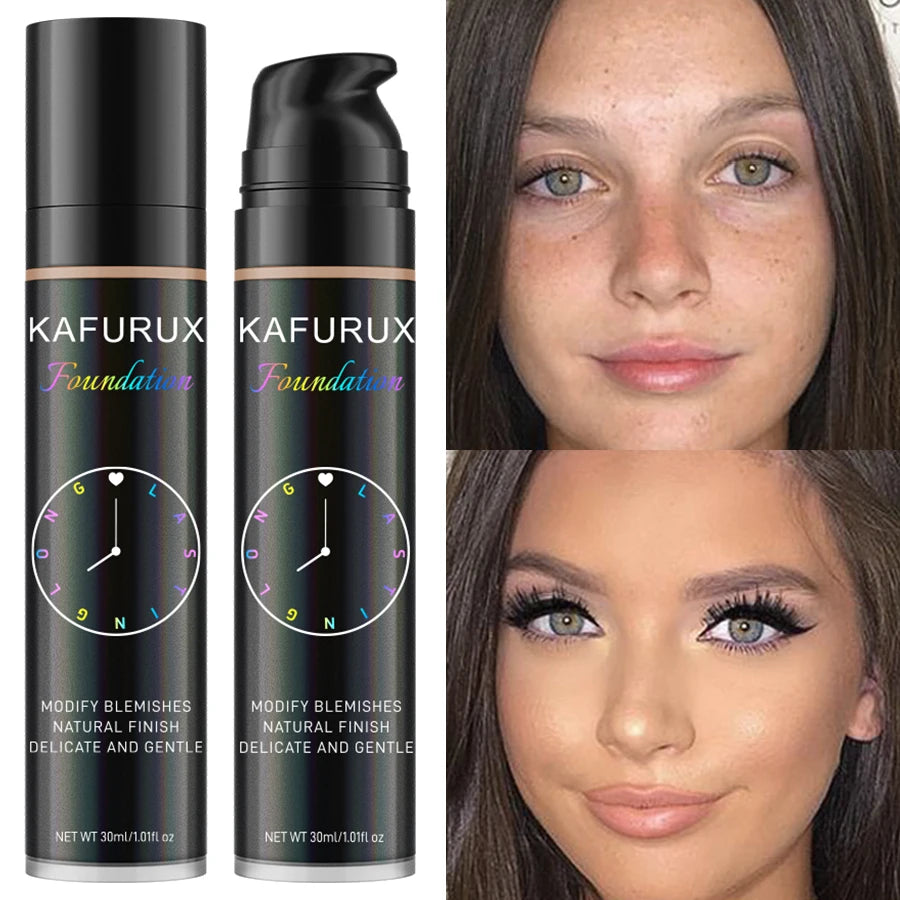 Fond de Teint Liquide 8 Teintes — Couvrance Parfaite & Longue Tenue
